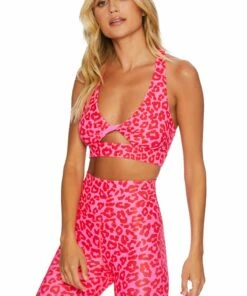 Twist Top  Love Leopard