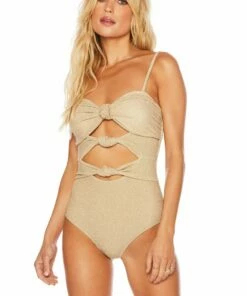 Karla One Piece  Gold Sparkle