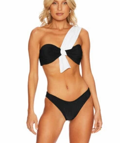 Odessa Top  BLACK WHITE