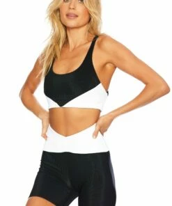 Norah Top  Black & White