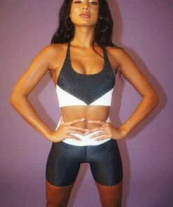 Cora Bike Short BLACK WHITE 9 Cora Bike Short BLACK WHITE -bechriot Online Shop BR02728S1 BW 04 1 scaled