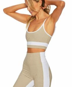 Eva Top Colorblock Houndstooth -bechriot Online Shop BR03604S1 TAWH FRONT 2 scaled