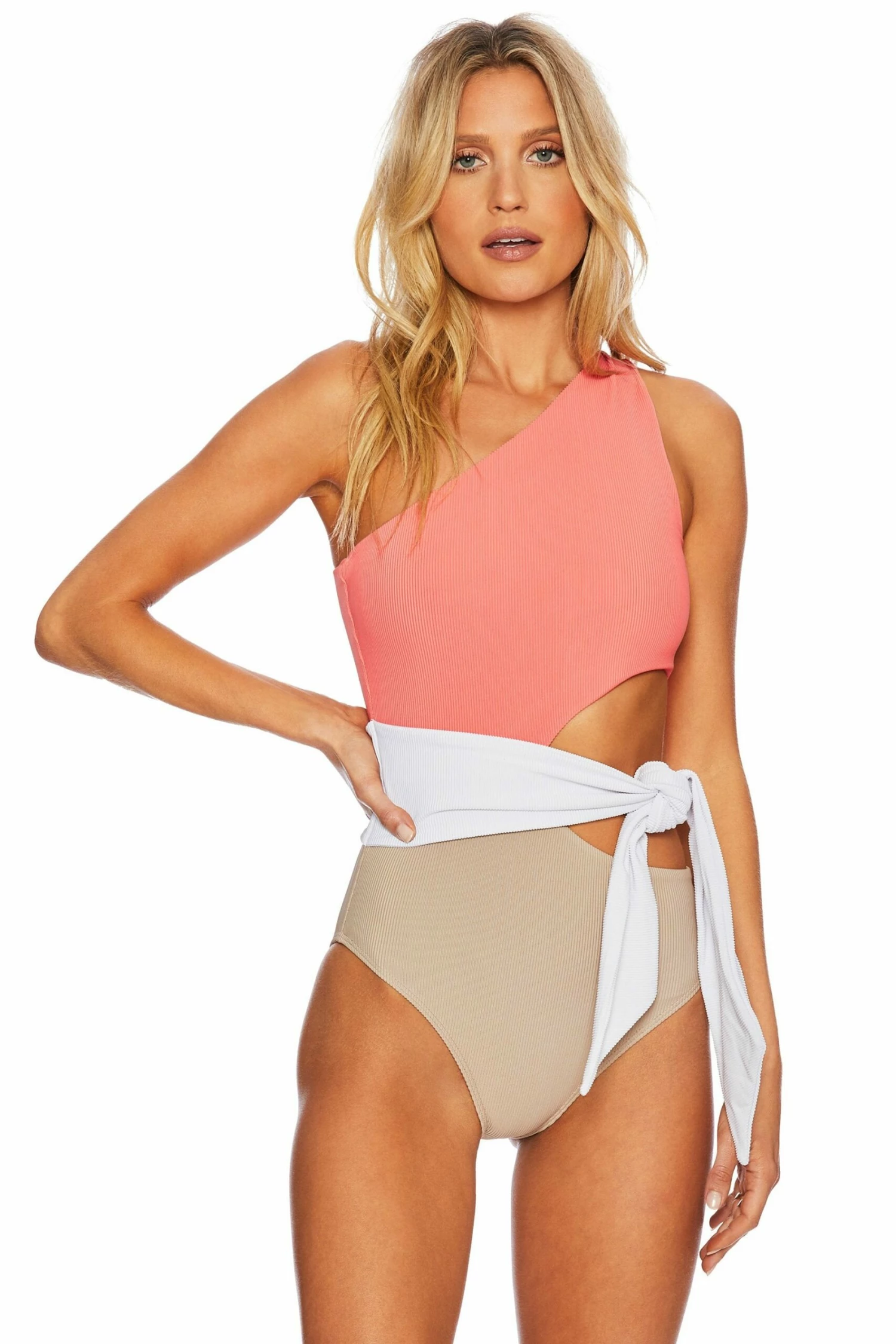 Carlie One Piece Colorblock Black & White 7 Carlie One Piece Colorblock Black & White - Image 7