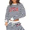 USA Sweatshirt  Nautical Stripe