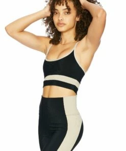 Eva Top Colorblock Houndstooth -bechriot Online Shop BR05804F1 BLTA 04 4 scaled