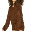 Ava Sweater  Brown Spot