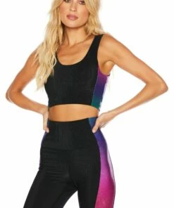 Tessa Top  Rainbow Stripe