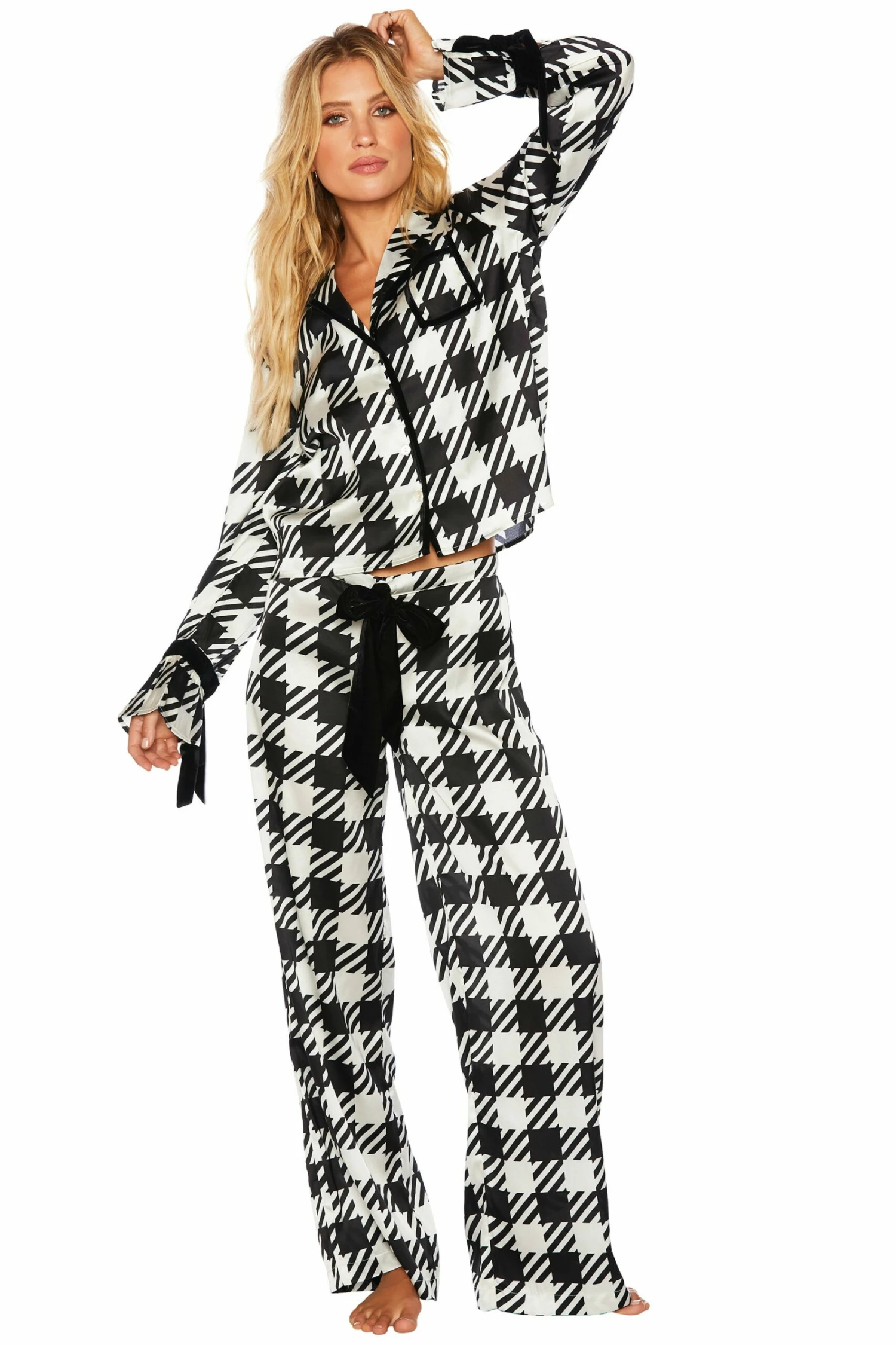 Lee Ann & Brook Set Houndstooth 3 Lee Ann & Brook Set Houndstooth - Image 3