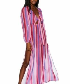 Shiloh Dress Valentines Stripe Shine -bechriot Online Shop BR10463S2 VALS 04 4 scaled