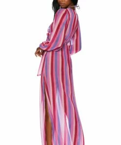 Shiloh Dress Valentines Stripe Shine -bechriot Online Shop BR10463S2 VALS BACK 1 scaled