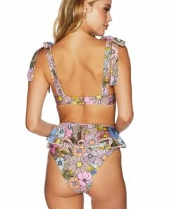 Cella Jane X Beach Riot Blair Top Taupe Floral -bechriot Online Shop BRCJ402F21 TAFL BACK 1 scaled